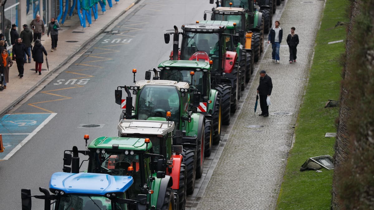 Así es la protesta ganadera desde dentro: la tractorada en contra del acuerdo con Mercosur en primera persona