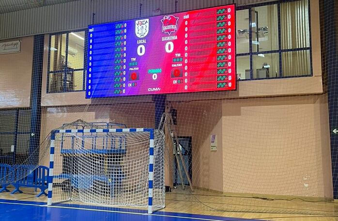 Marcadores instalados en el Juan Carlos Mateo