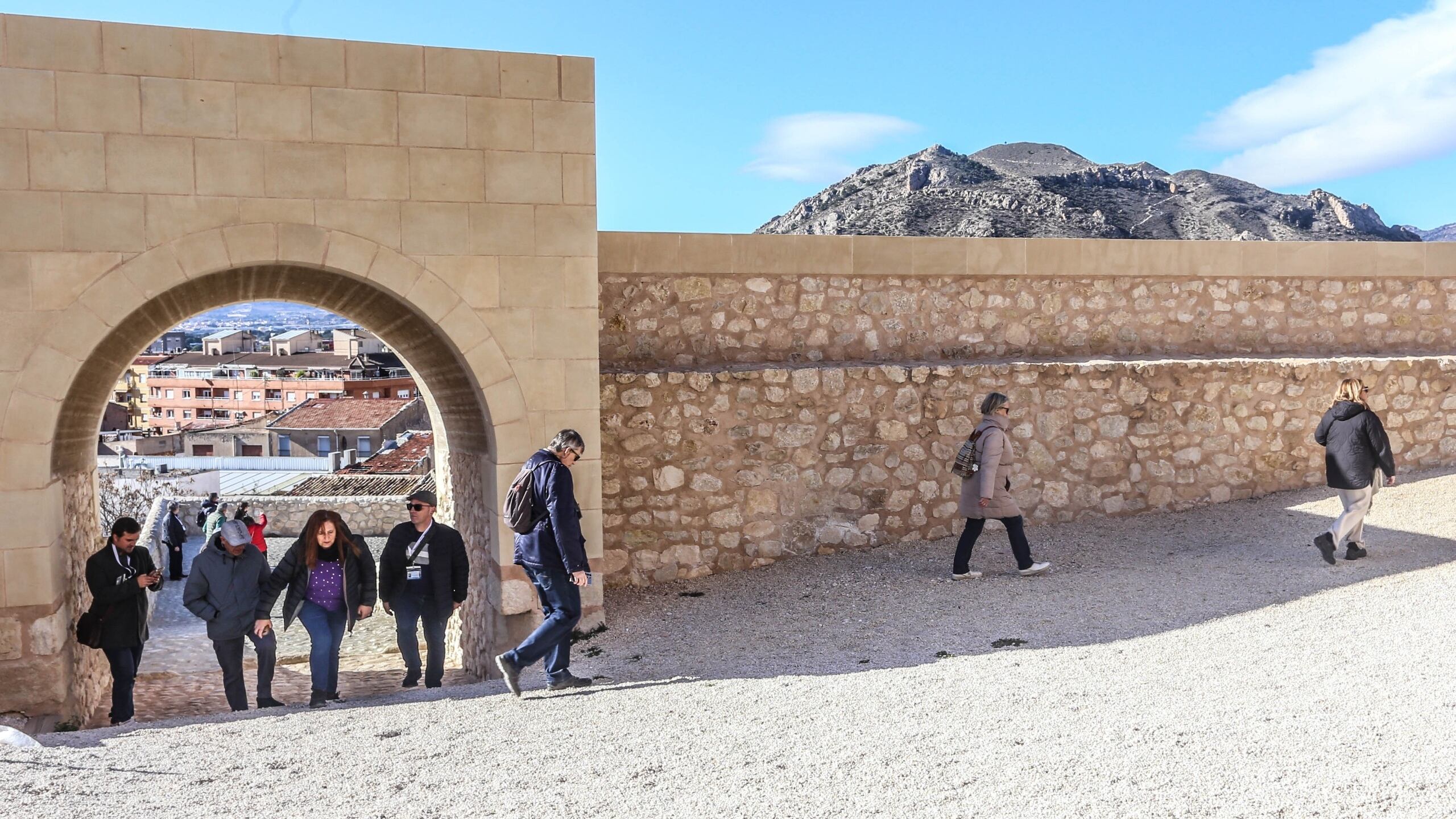 El castillo de Elda ha tenido un gran protagonismo en las visitas guiadas del 2024