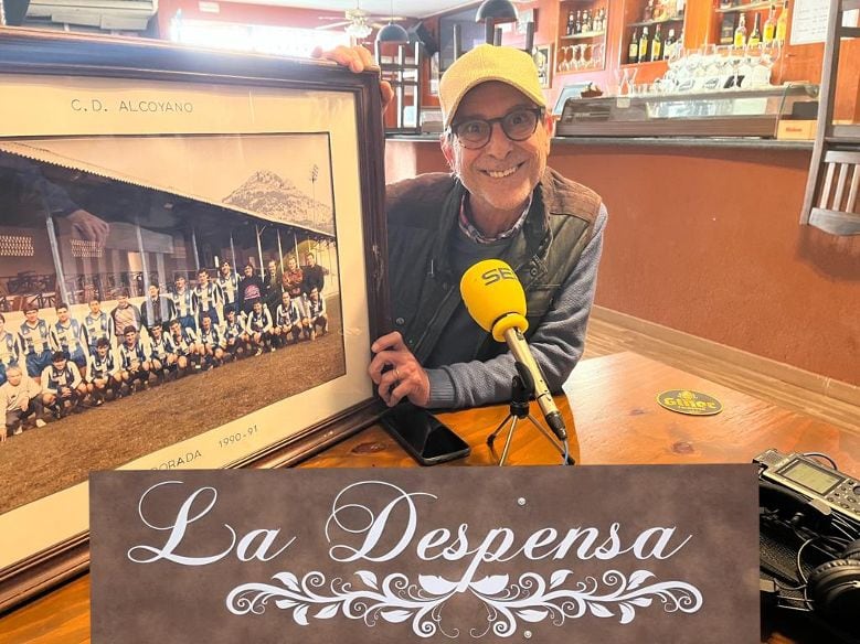 El fotógrafo Lucio Abad en La Despensa Alcoy