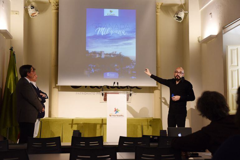 Acto de presentación de la nueva imagen promocional del Patronato de Turismo de Granada