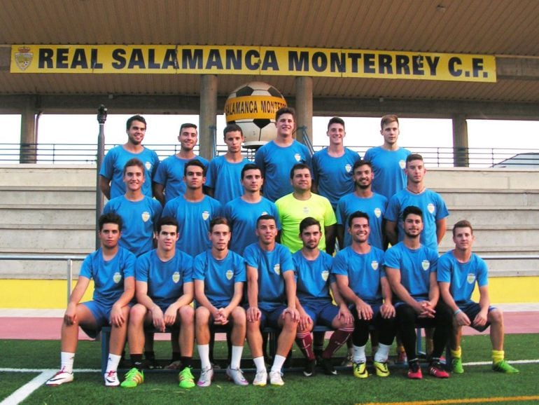 Foto oficial de la web del club en la pretemporada.