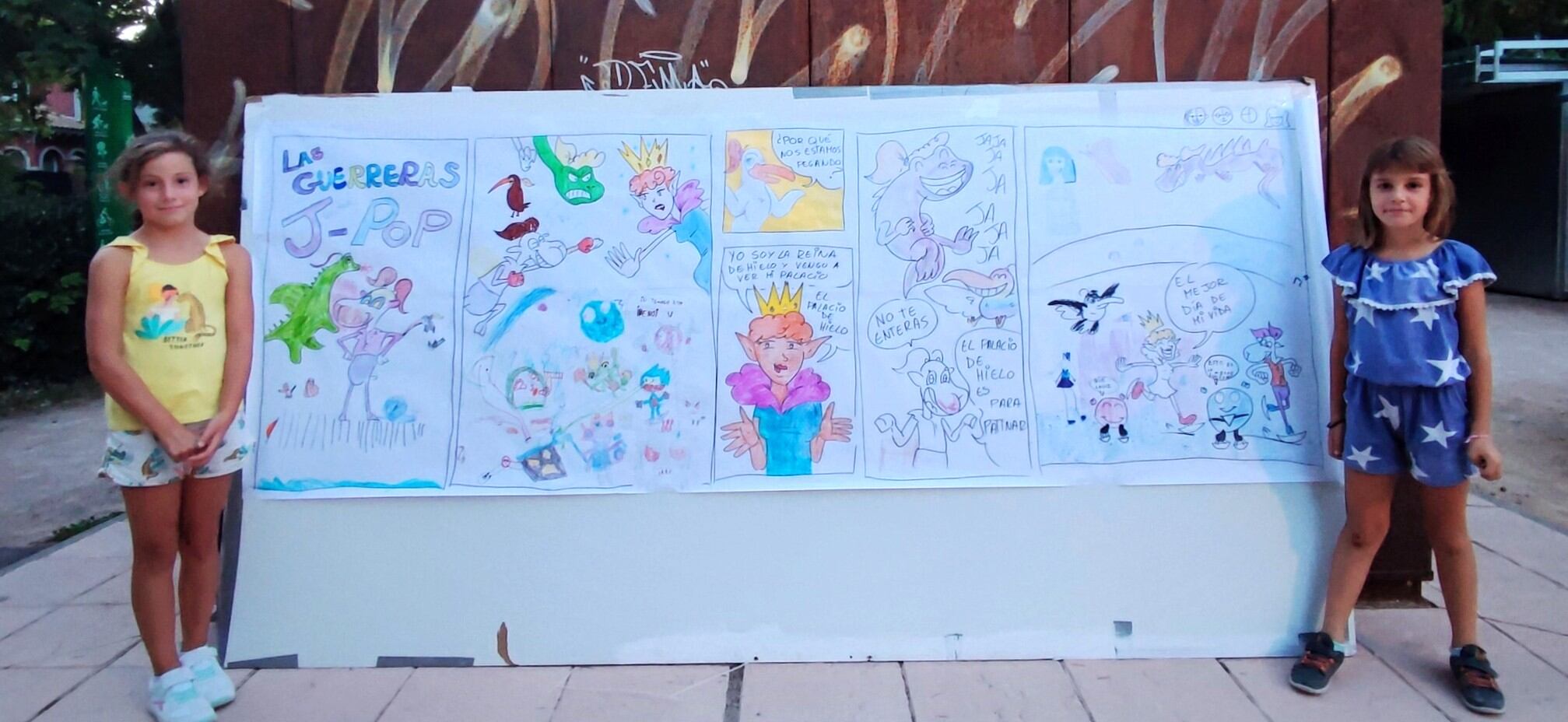 Los más pequeños en Imagina Cómic en Jaca