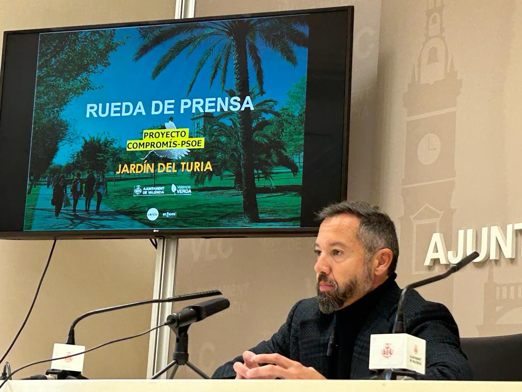 Juanma Badenas, concejal de Parques y Jardines