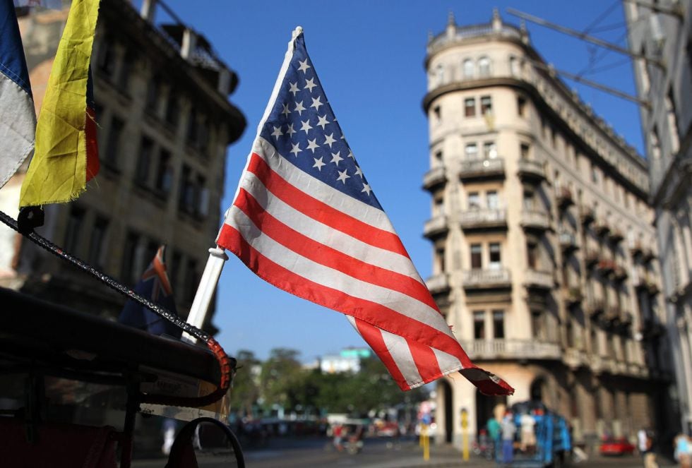 Una bandera de Estados Unidos. Archivo.