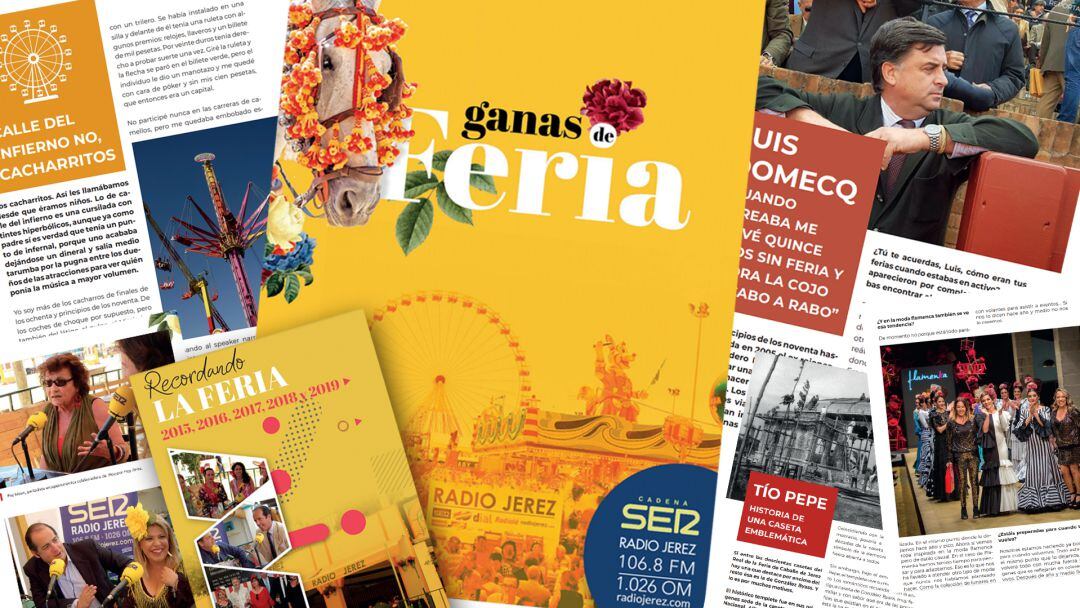 Ganas de Feria, edición 2021 de la revista que publica Radio Jerez con motivo de la Feria del Caballo.