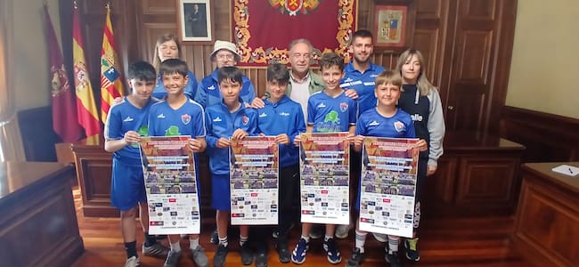 Presentación del torneo en el Ayuntamiento de Teruel