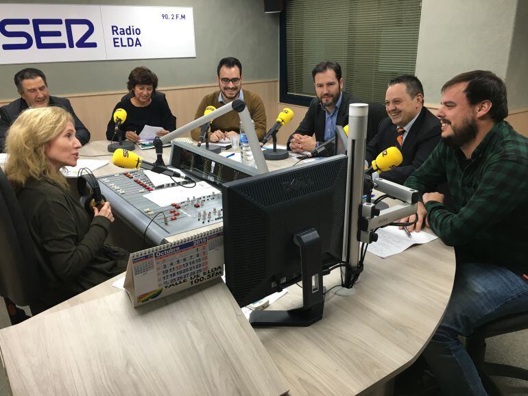 Los Portavoces en Radio Elda Cadena SER