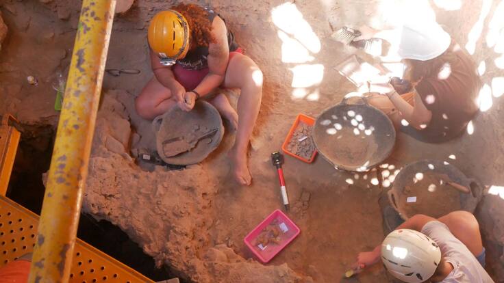 Entrevista Mariano López, arquéologo Sima de las Palomas