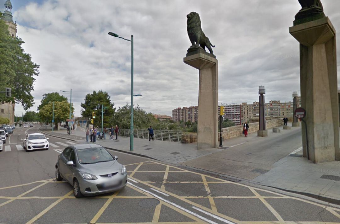 Cruce donde se produjo el atropello mortal 