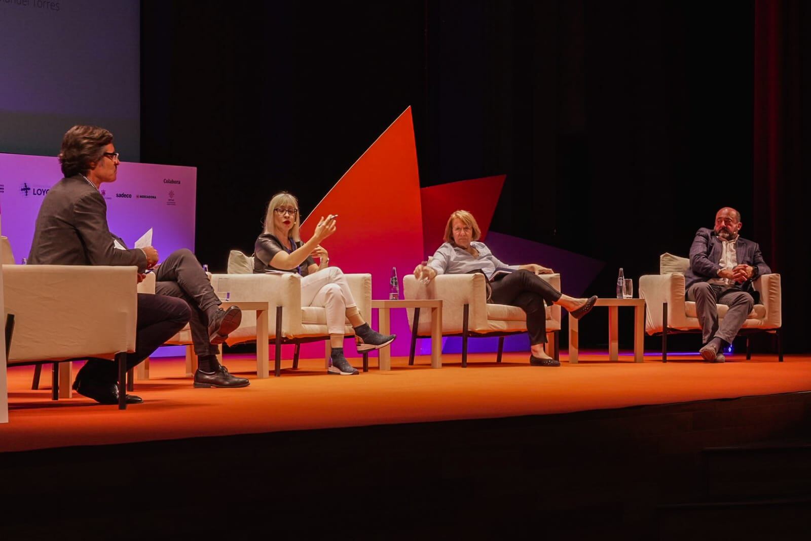 Un momento del encuentro sobre la situación en Ucrania