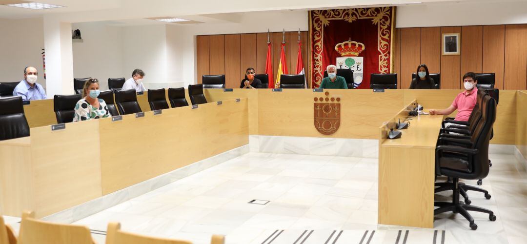 Junta de Gobierno local en la que se aprobó el presupuesto