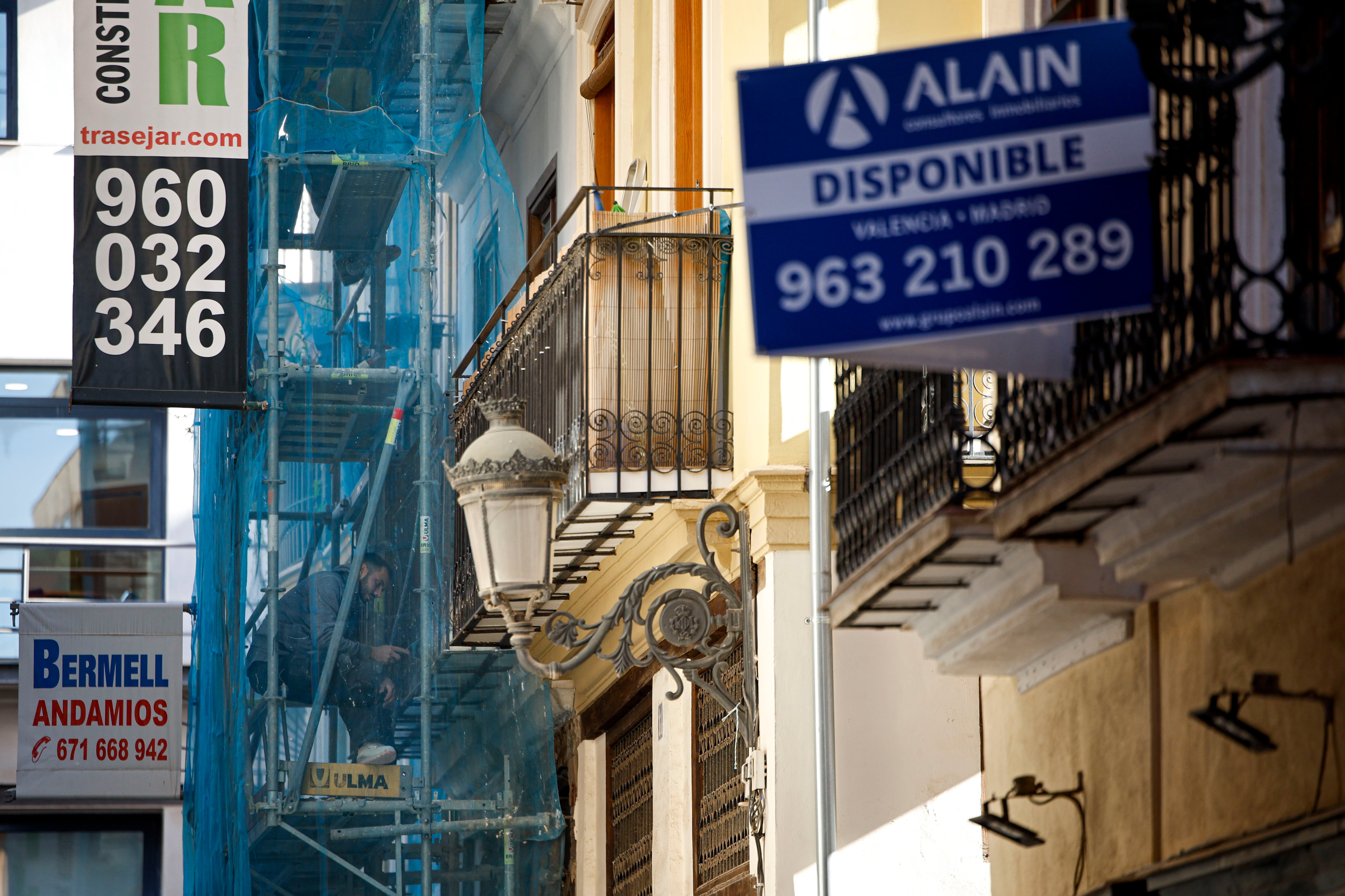 Situación del mercado inmoviliario de Valéncia. EFE/Biel Aliño