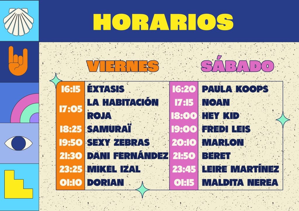 Horarios Galicia Fest