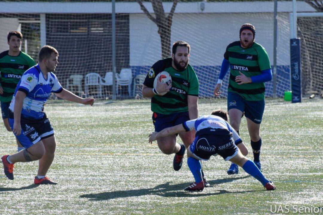 Imagen del partido del fin de semana del XV del caballo