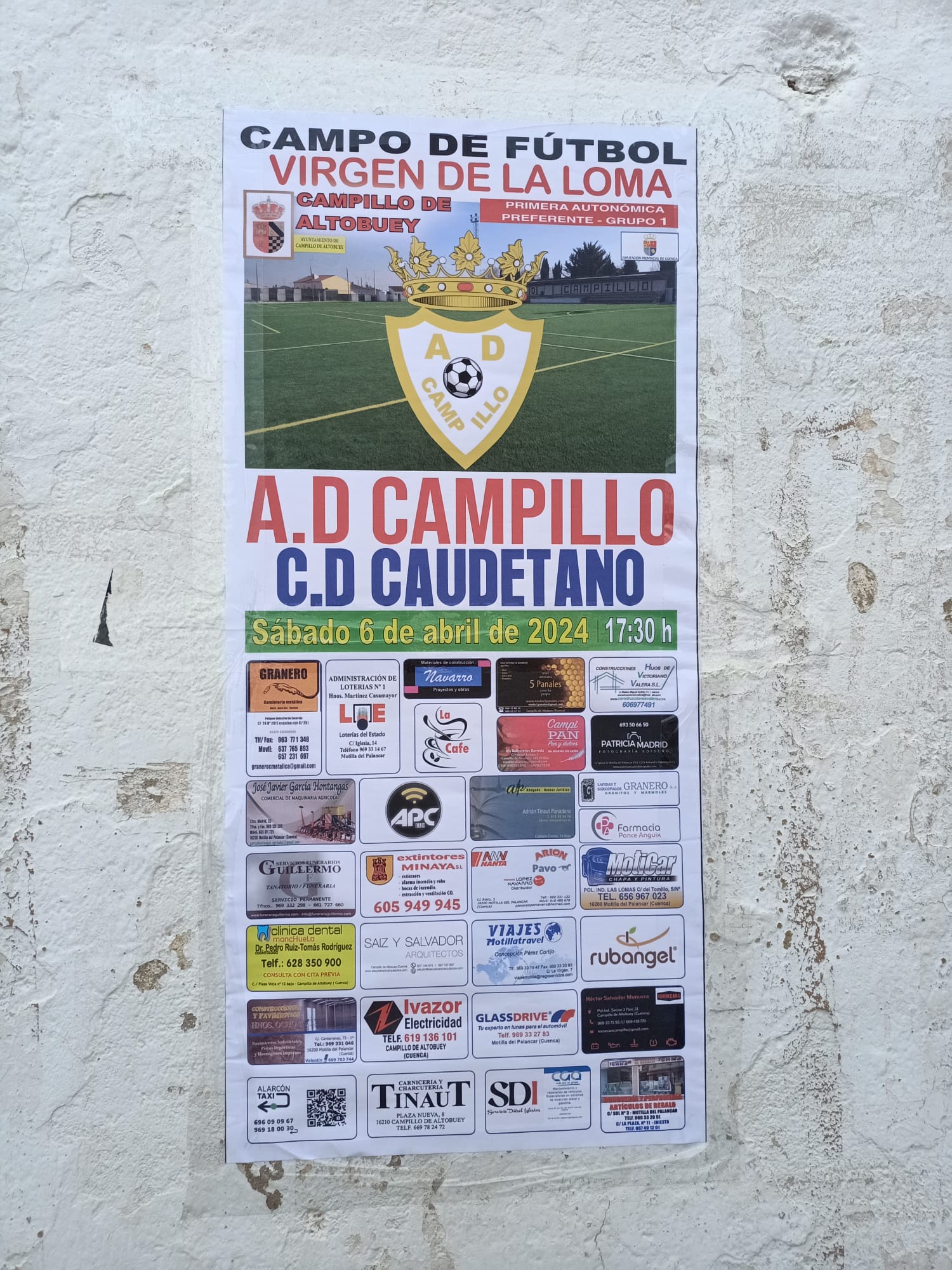 Cartel del partido