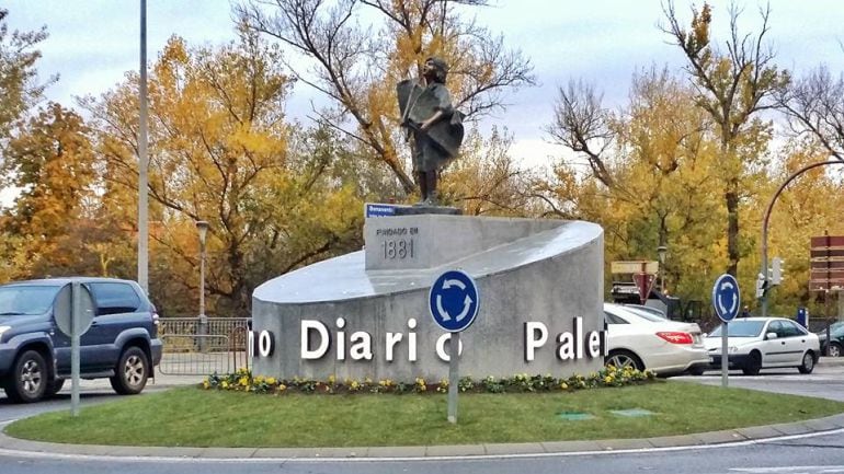 Nueva estatua en Palencia