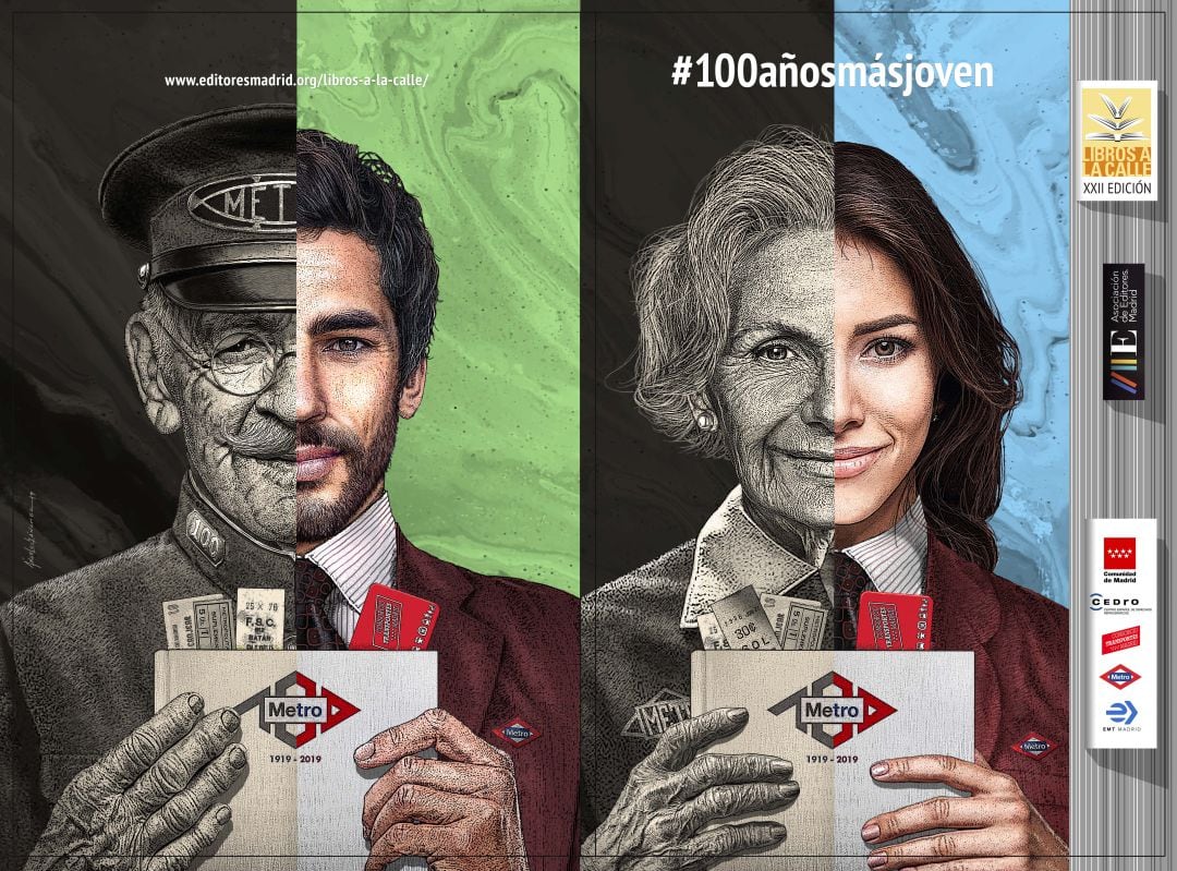 Campaña publicitaria de &#039;Libros a la calle&#039;