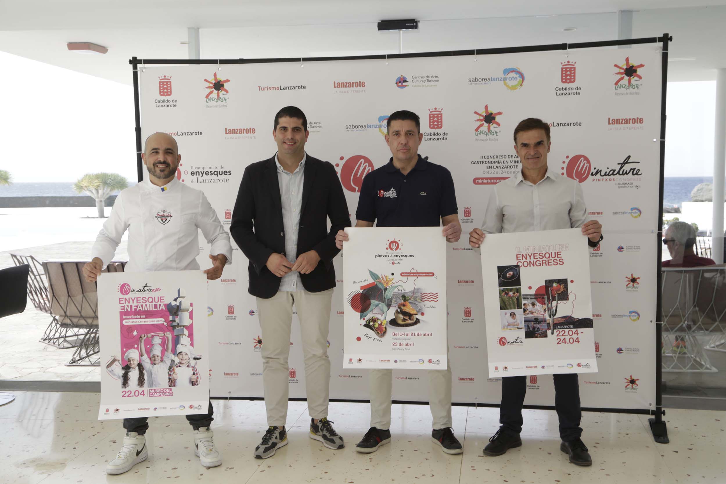 Presentación del II &#039;Miniature Pintxos Congress&#039; de Lanzarote.