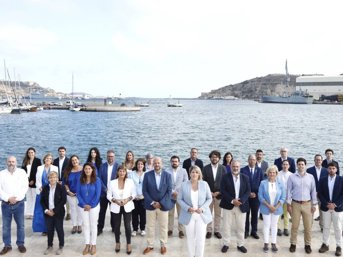El Partido Popular ha presentado a las personas que forman la candidatura al Ayuntamiento de Cartagena