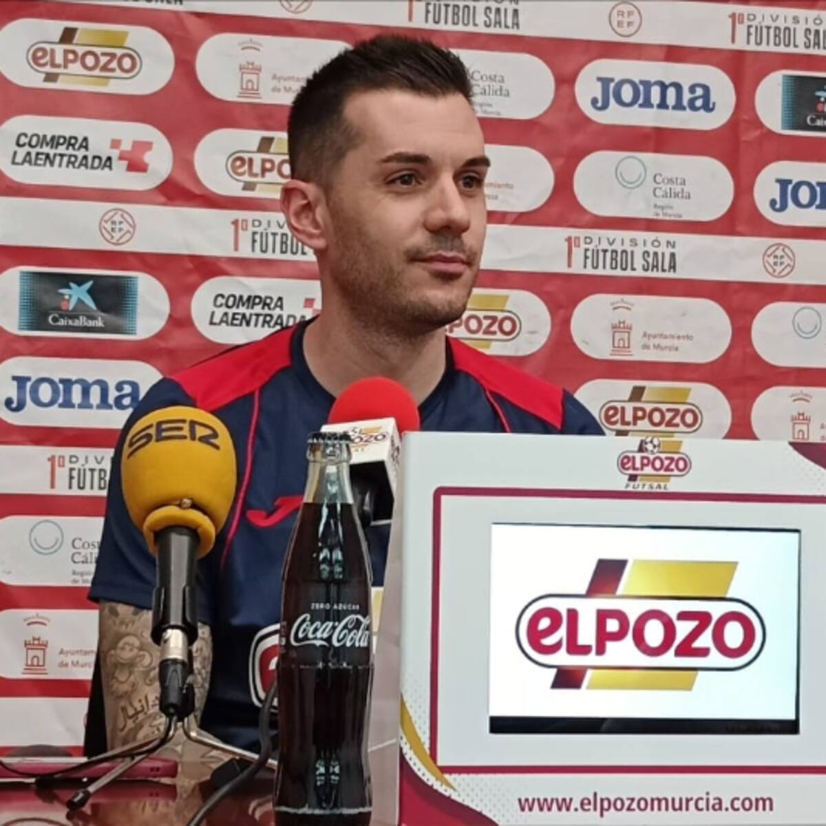 Dani Martínez, tras su renovación en ElPozo Murcia: "Pienso en mucha gente que ha confiado en mí desde muy pequeño"