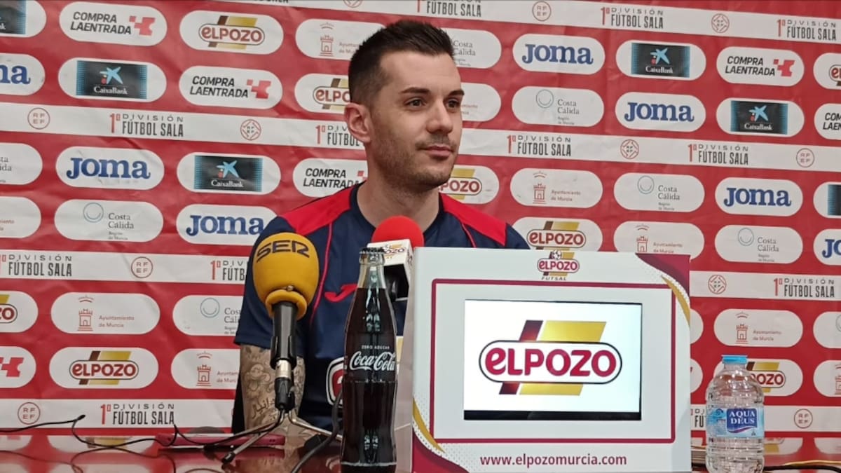Dani Martínez: "ElPozo Murcia tiene ahora una cáscara más dura ante las adversidades"