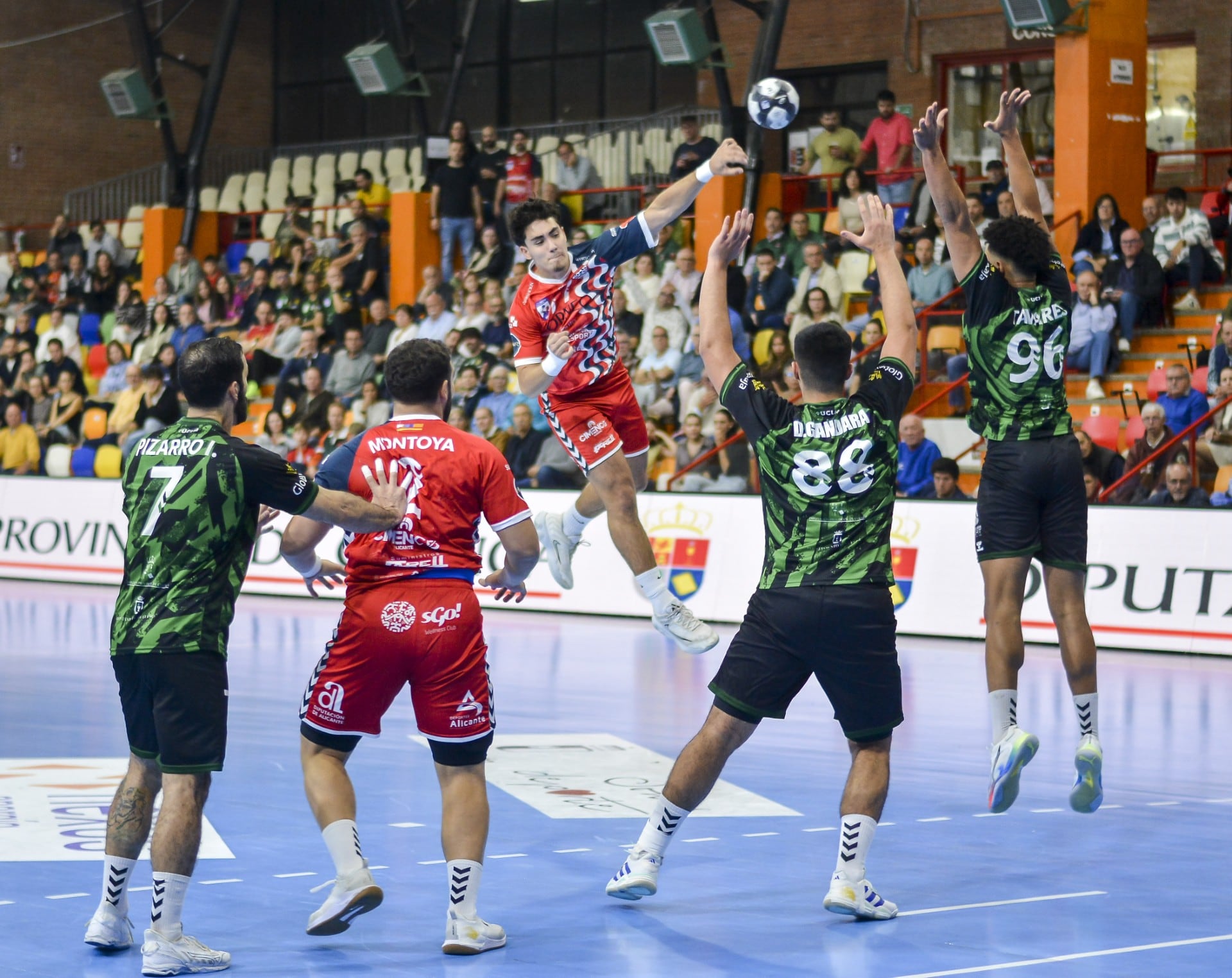 Imagen del partido entre el REBI Cuenca y el Horneo EÓN Alicante