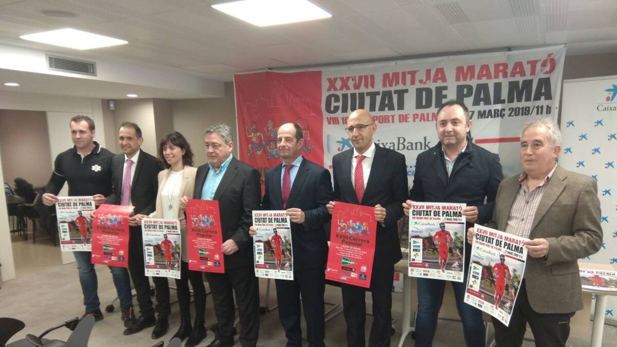 Más de cinco mil personas participarán en la XXVII Mitja Marató Palma