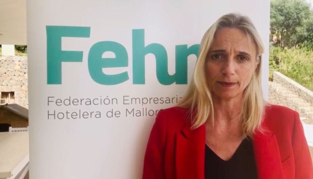Imagen de archivo de la presidenta de la Federación Empresarial Hotelera de Mallorca, María Frontera