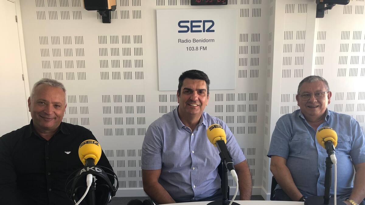 Entrevista a Daniel López, presidente del Benidorm Club de Golf, José Luis López, de Roa Hopa Generali, y Antonio Villaescusa, jefe comercial de Generali Seguros, en SER Deportivos Benidorm (26/05/2022)