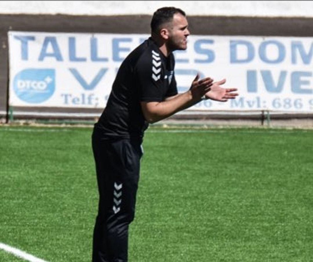 Miguel Aroca, entrenador del CP Villarrobledo