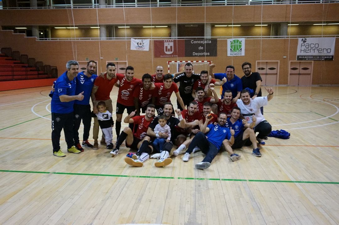 La unión del vestuario ha sido clave para culminar una gran temporada