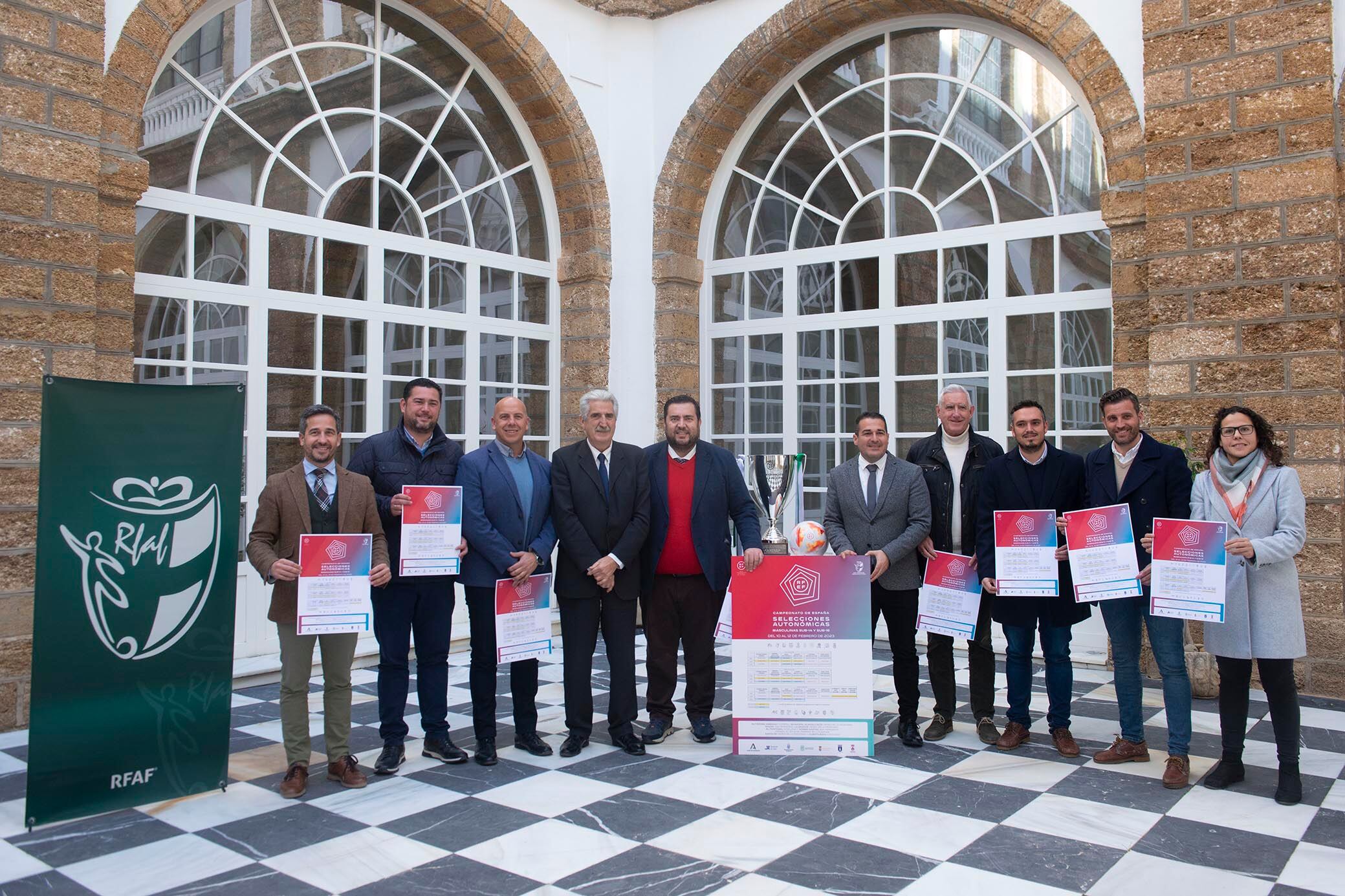 Presentado el campeonato de futbol en Diputación