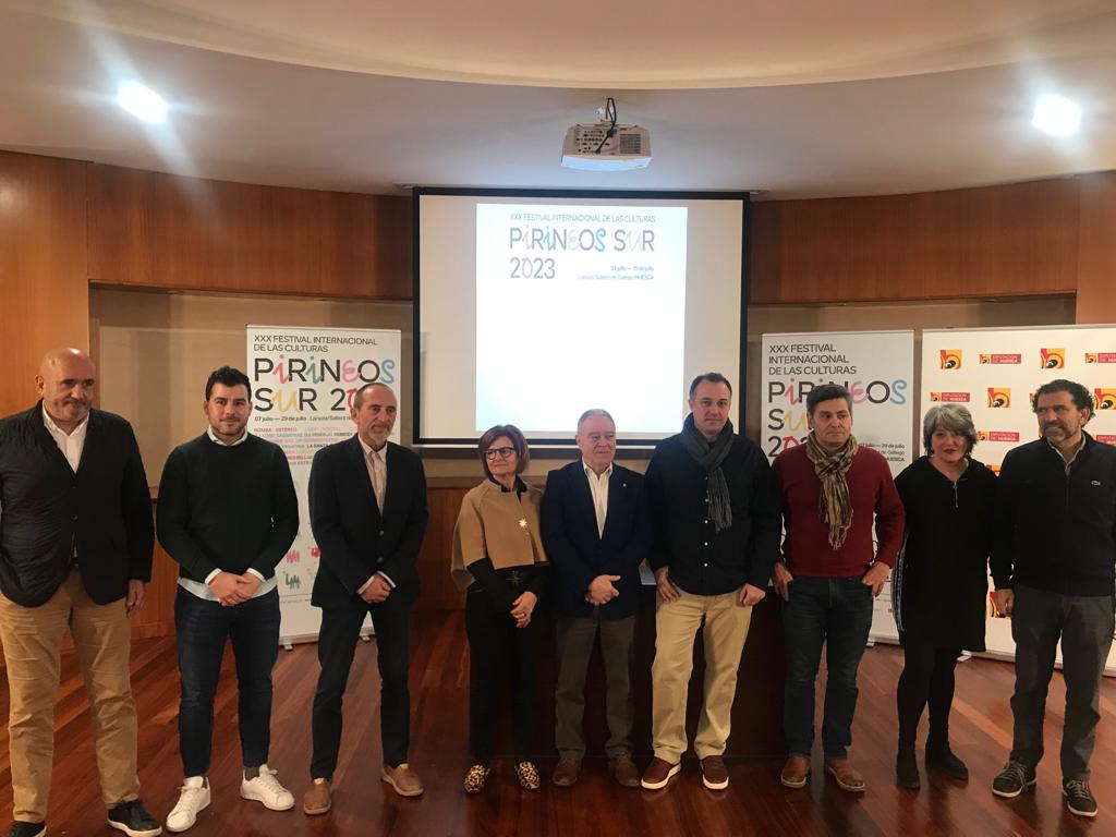 Los organizadores de Pirineos Sur, DPH y Sonda 3 Producciones, junto con los patrocinadores