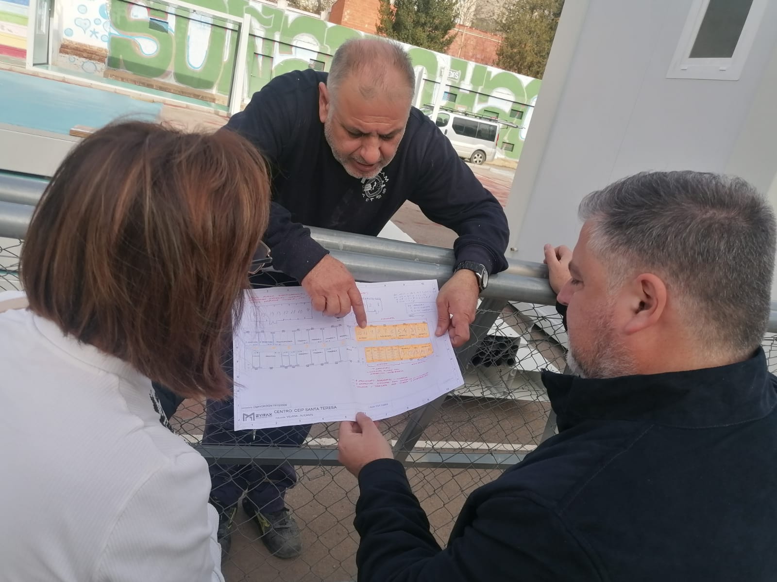 Visita al colegio Santa Teresa