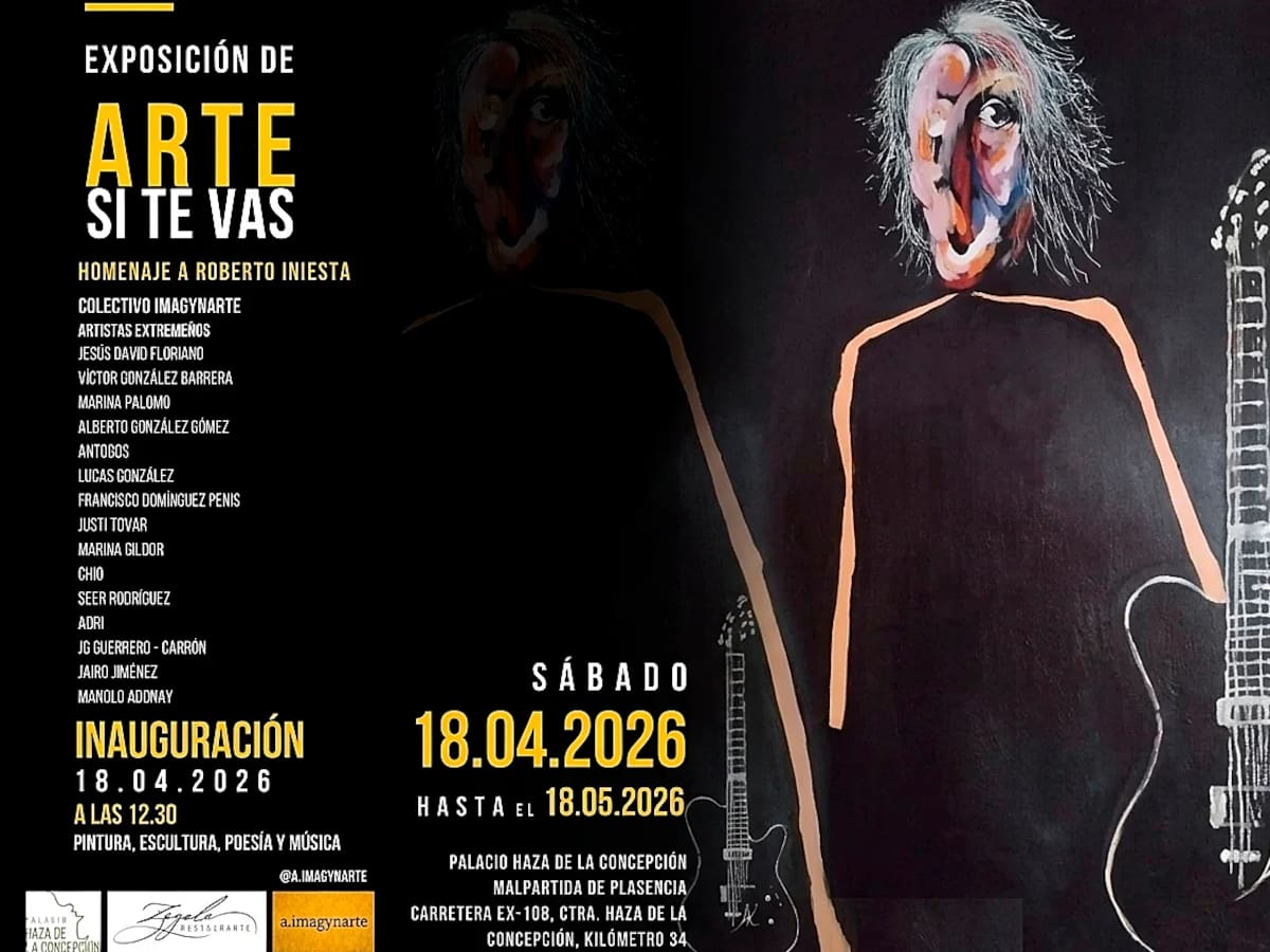 Arte extremeño para sentir el legado de Robe Iniesta en Malpartida de Plasencia