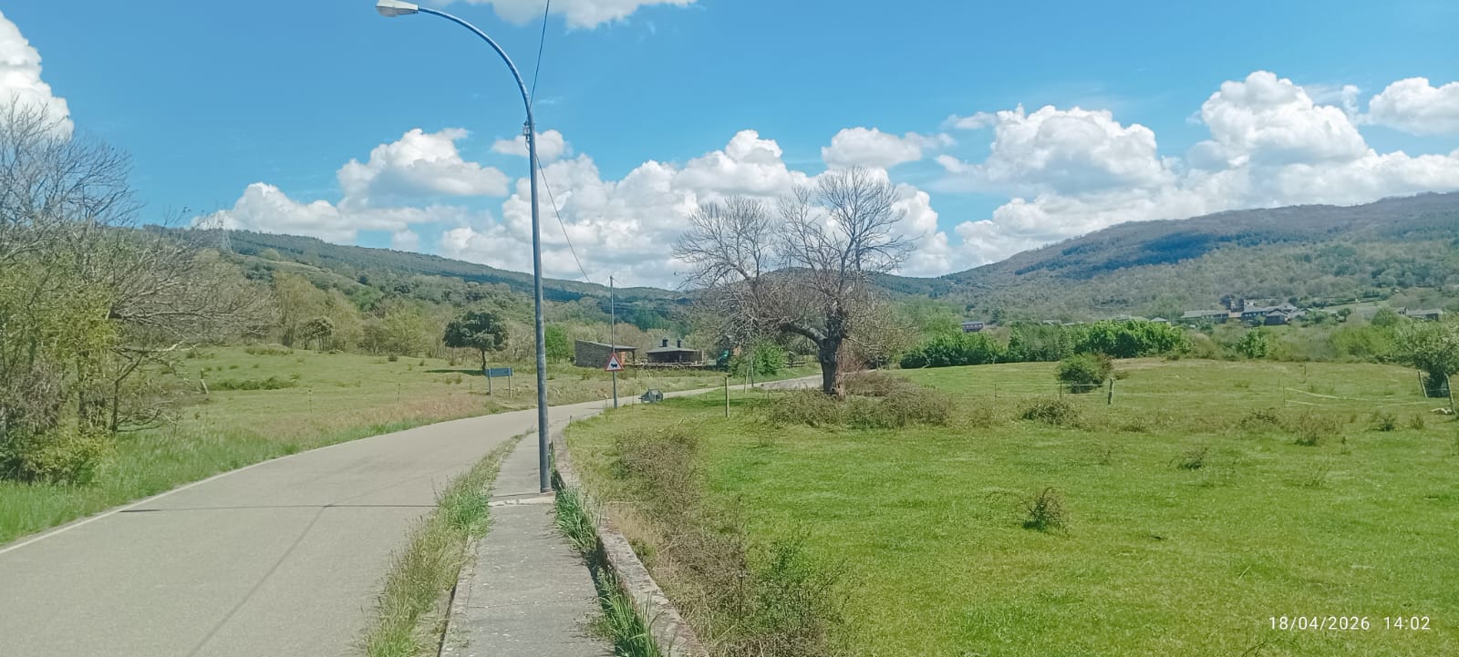 Los aerogeneradores irán ubicados en el monte de la izquierda