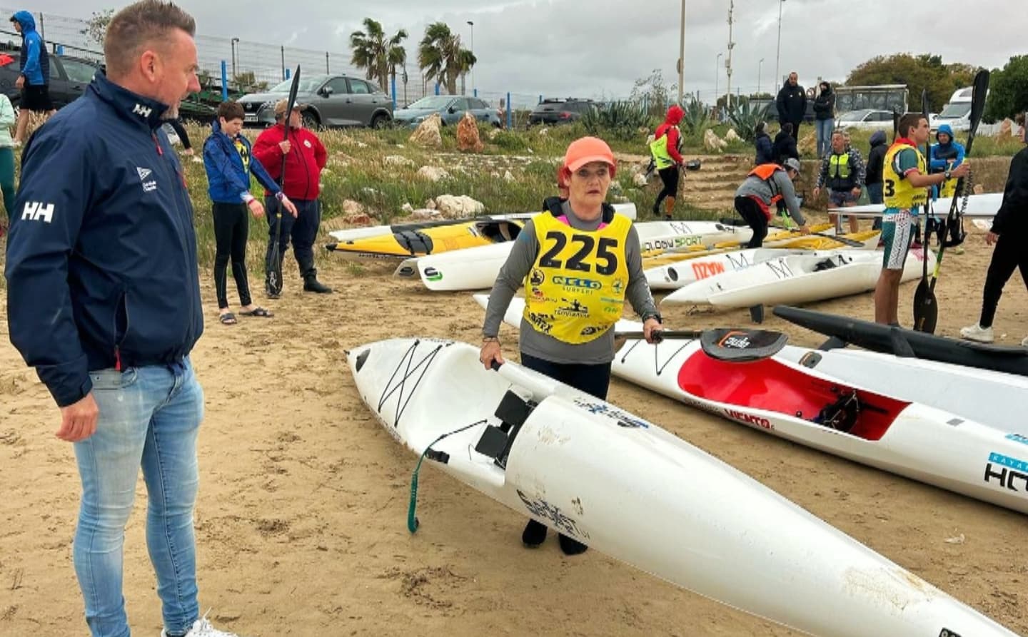 Els palistes del CN Ciutadella van fer una gran Copa d'Espanya de Caiac de Mar.