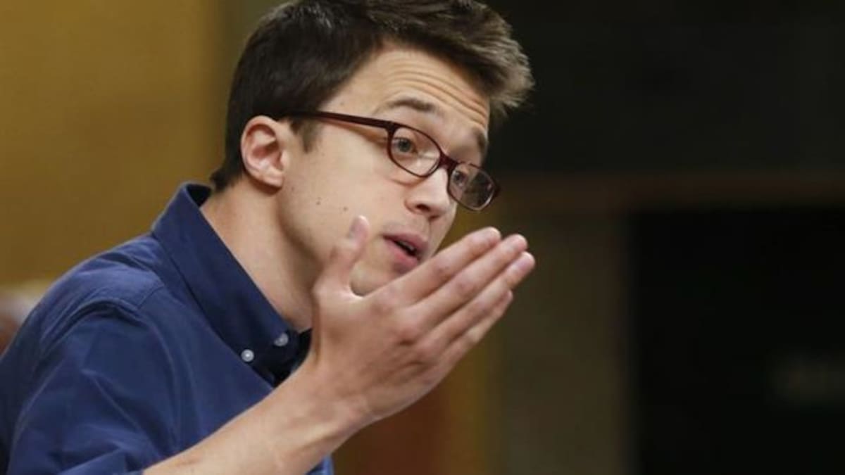 Íñigo Errejón, el domingo en Salamanca