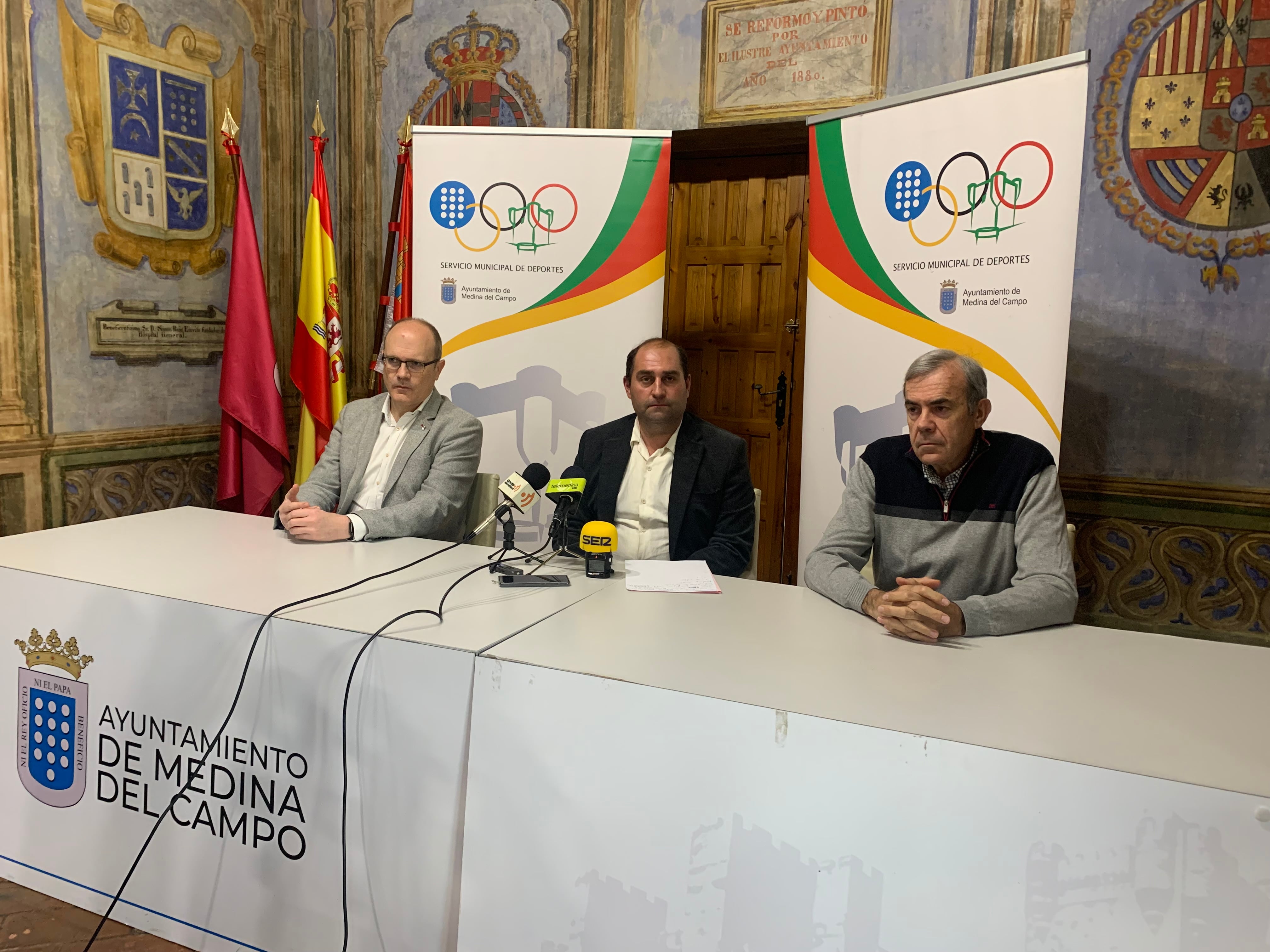 Presentación de los dos eventos de baloncesto que se celebrarán en Medina del Campo