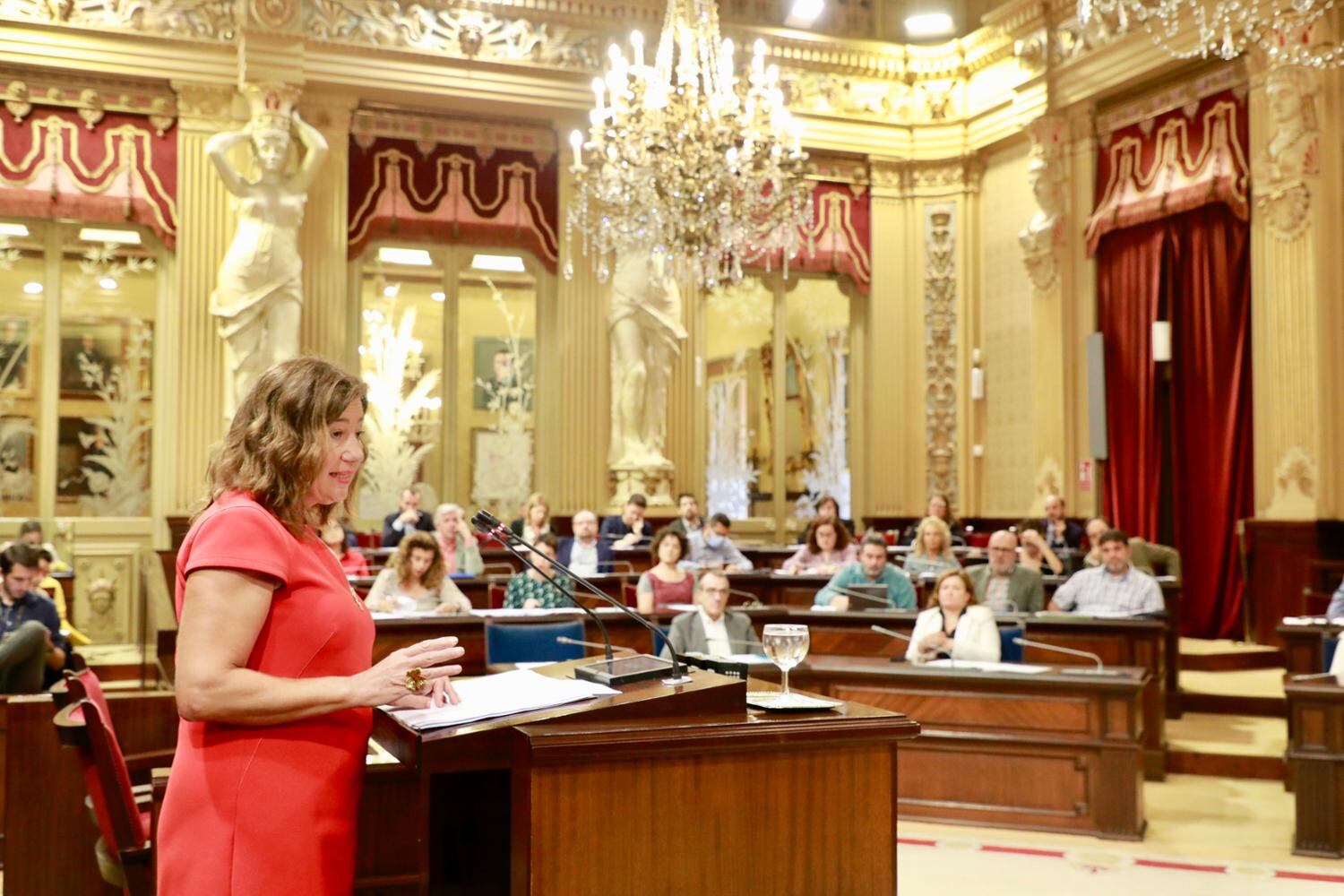 Armengol en el debate de política general