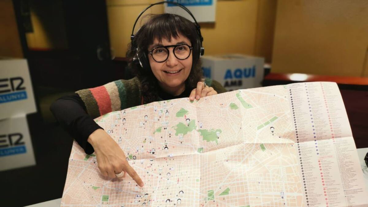 Marina Espasa: "uns 350 carrers de Barcelona porten noms d'escriptors"