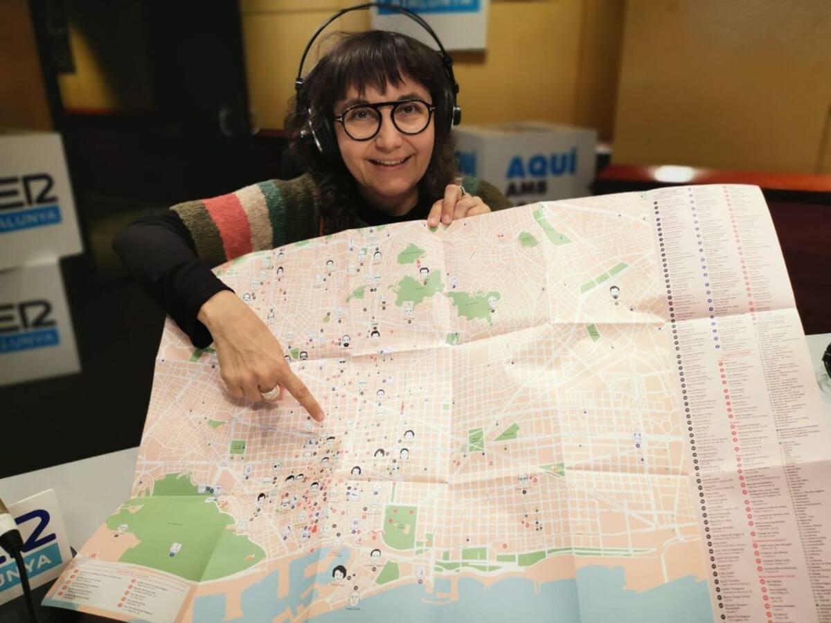 Marina Espasa: "uns 350 carrers de Barcelona porten noms d'escriptors"