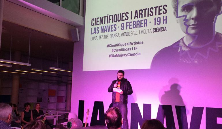 Un momento de la celebración de &quot;Científicas y Artistas&quot; en Las Naves