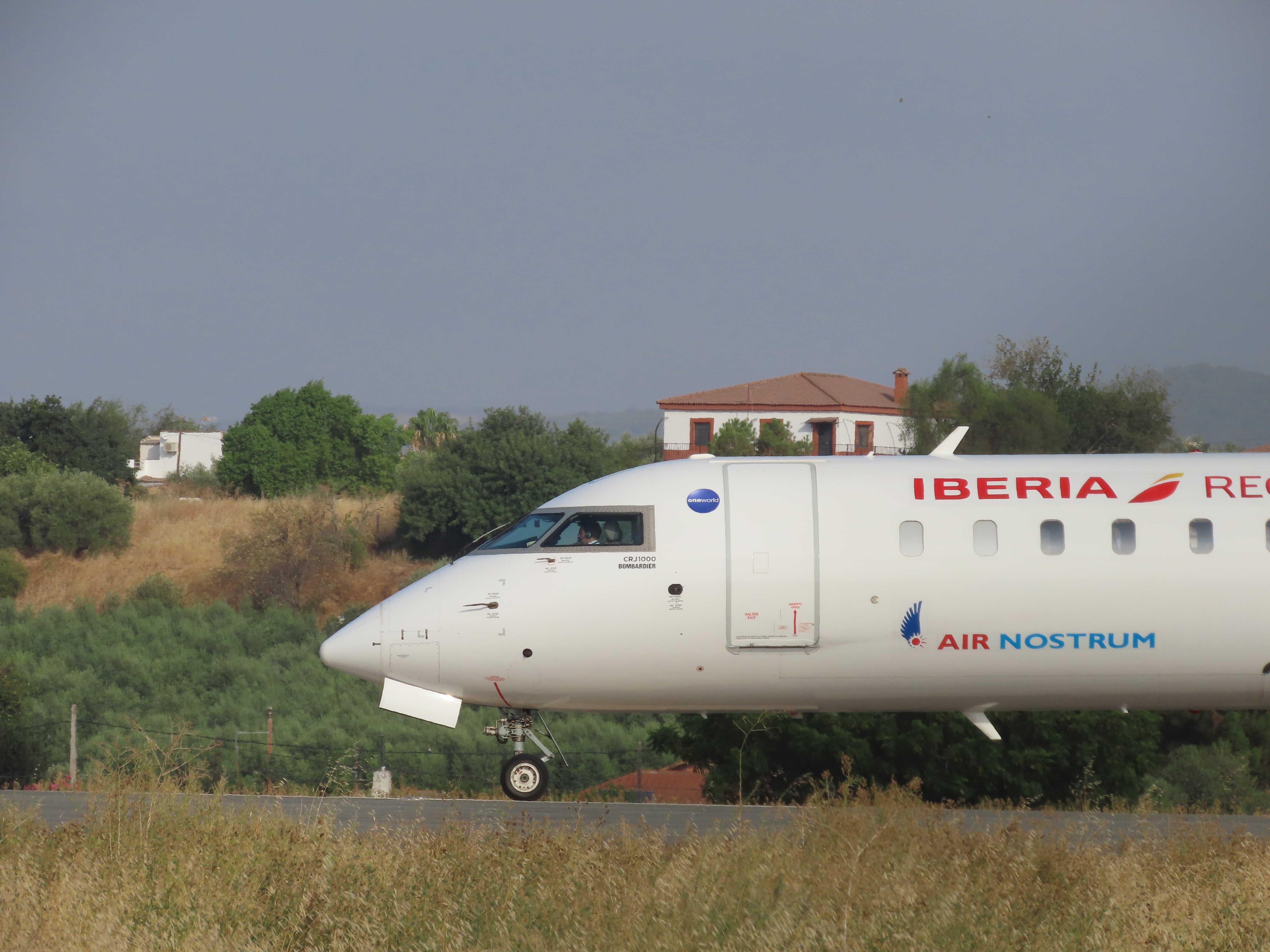 Último vuelo de AirNostrum entre Córdoba y Mallorca desde el Aeropuerto de Córdoba