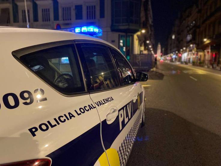 Coche de la Policía Local de València