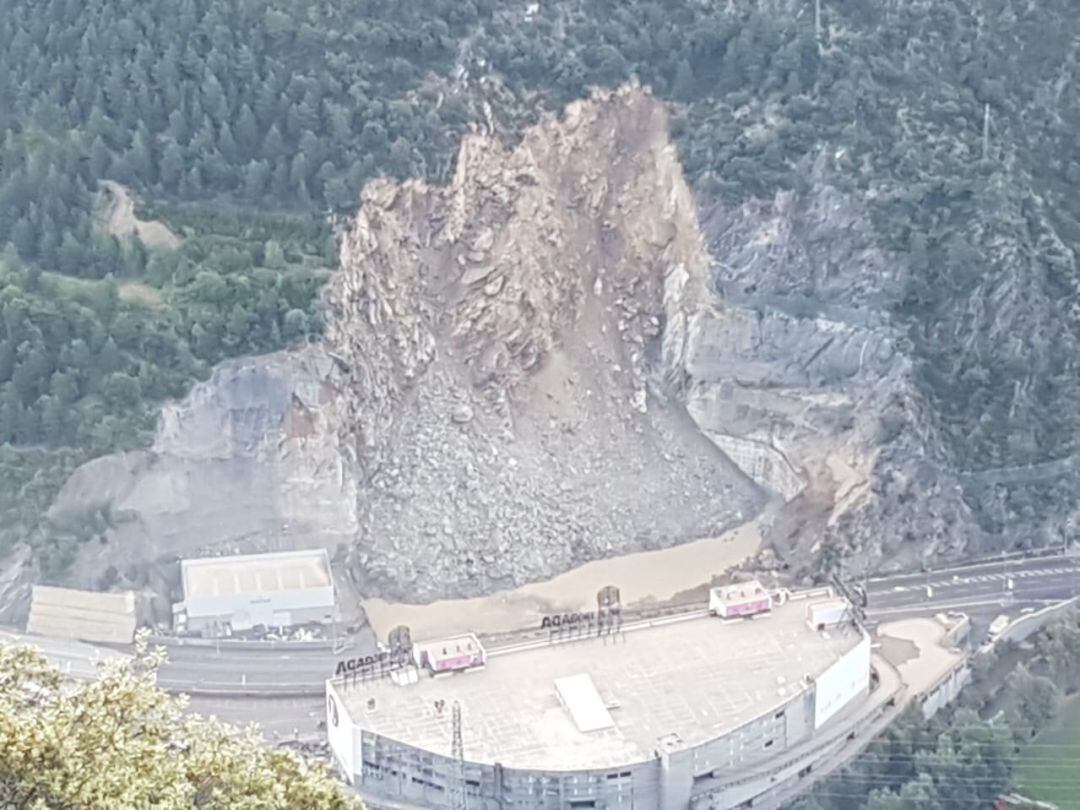 L&#039;esllaviassada a la Borda Sabater d&#039;aquest matí.