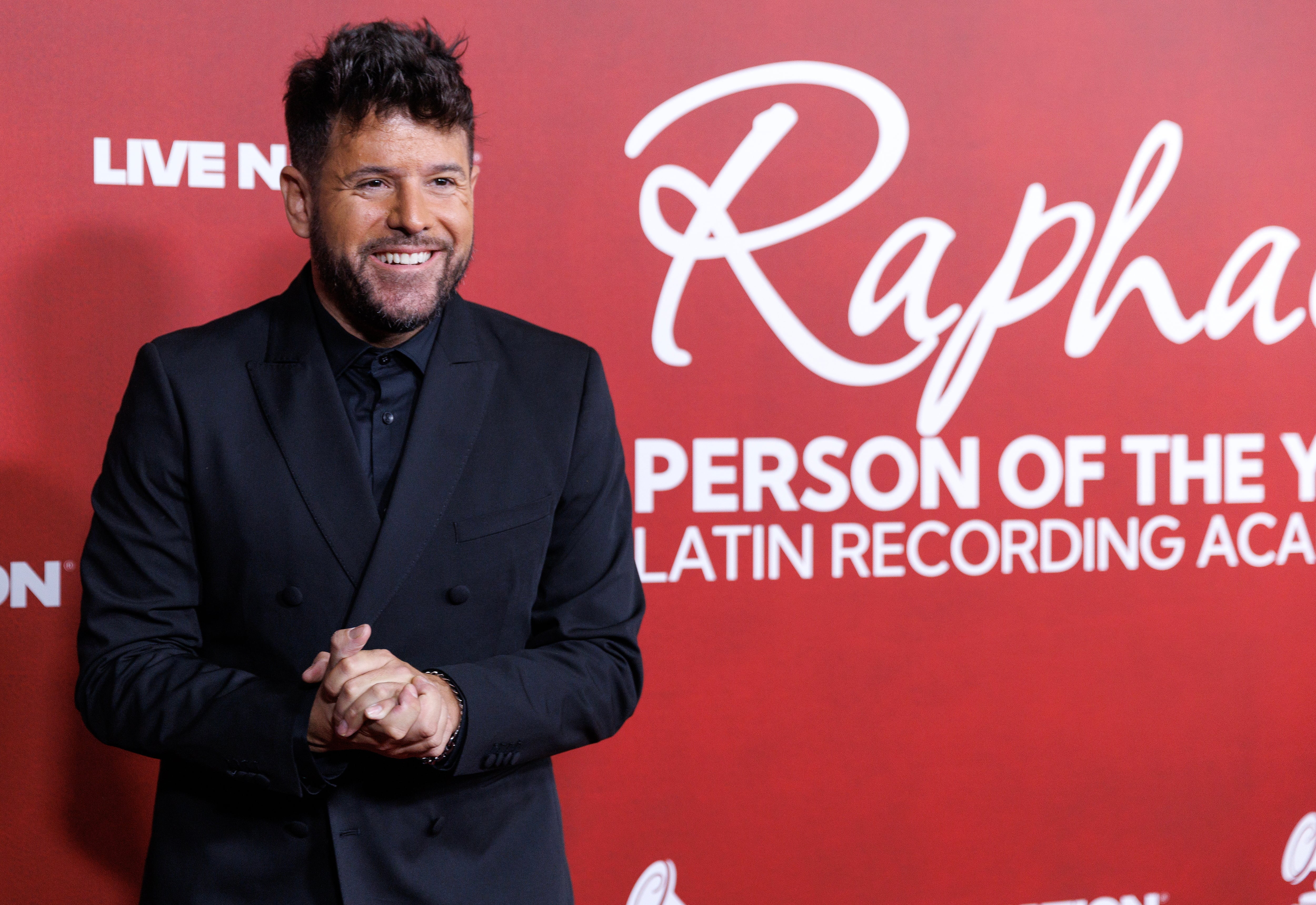 Las Vegas (United States), 13/11/2025.- Spanish singer Pablo Lopez attends the 26th Latin Grammys Person of the Year award ceremony at Mandalay Bay in Las Vegas, Nevada, USA, 12 November 2025. EFE/EPA/CRISTOBAL HERRERA-ULASHKEVICH
