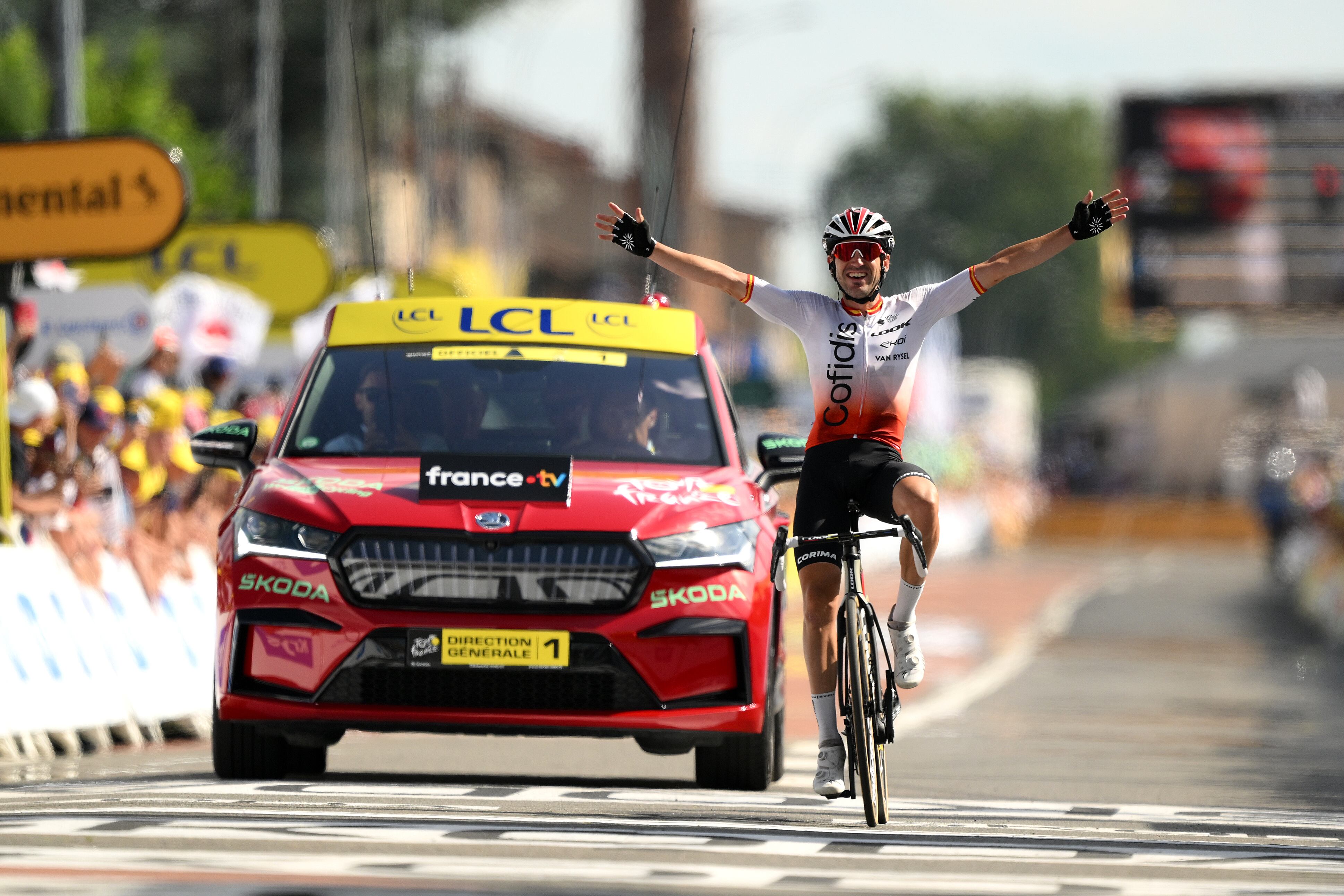 Ion Izaguirre se impone en la 12º etapa del Tour de Francia. (Photo by David Ramos/Getty Images)