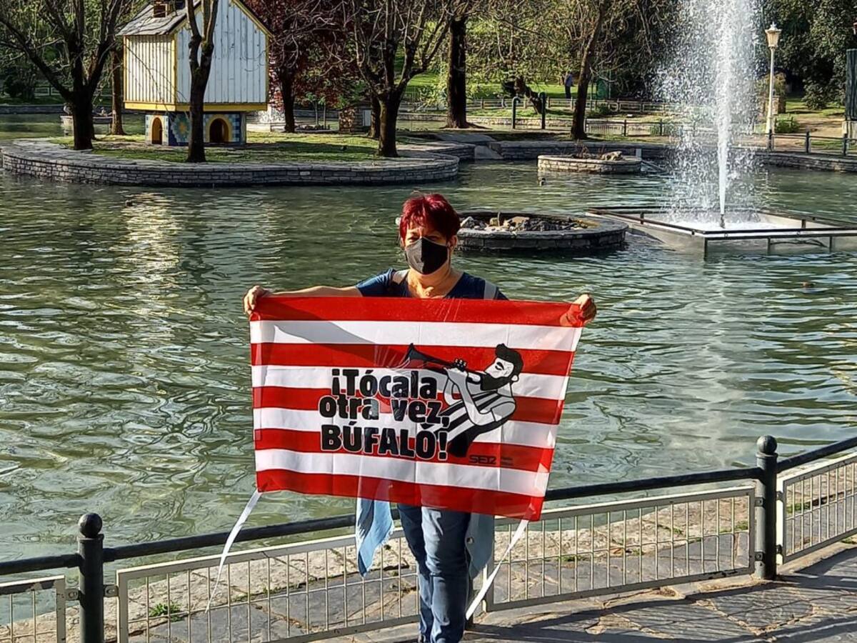 Bilbao y Bizkaia lucen la bandera #TocalaOtraVezBufalo